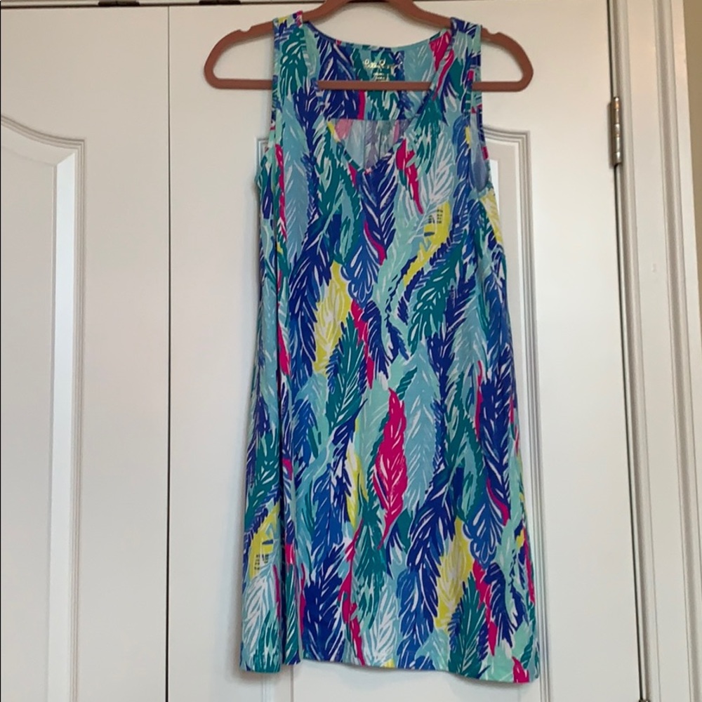 Lilly Pulitzer Multi-Color Sleeveless Cotton Dress